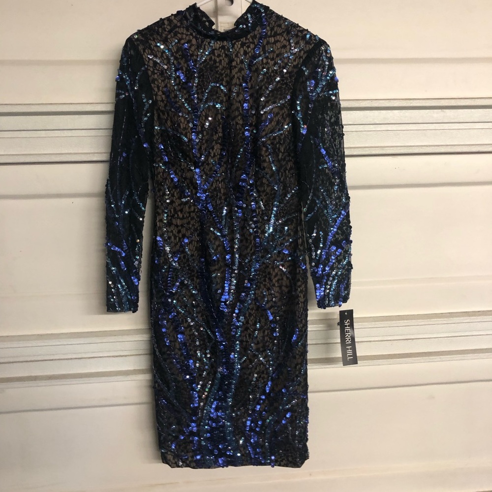 Sherri Hill Black Cocktail NWT